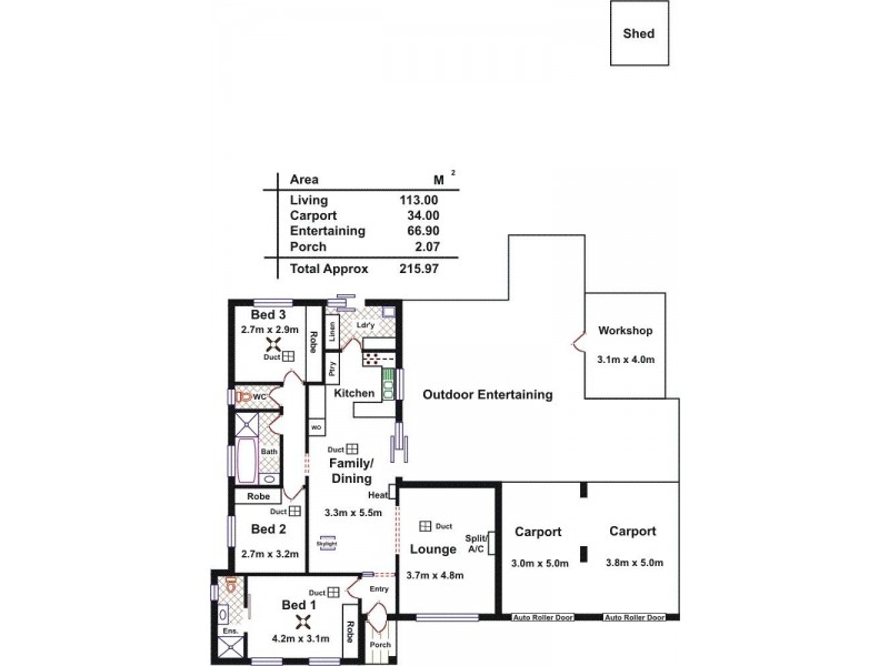 13 Royal Admiral Place, Surrey Downs SA 5126 Floorplan
