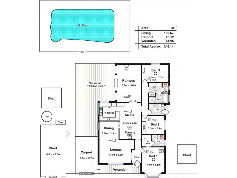 29. Edward Crescent, Evanston Park SA 5116 Floorplan