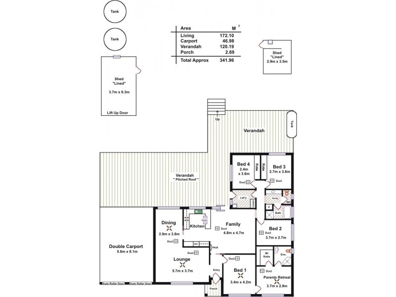 29 Berrett Road, Gawler East SA 5118 Floorplan
