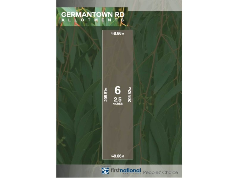 Lot 6 Germantown Road, Lewiston SA 5501