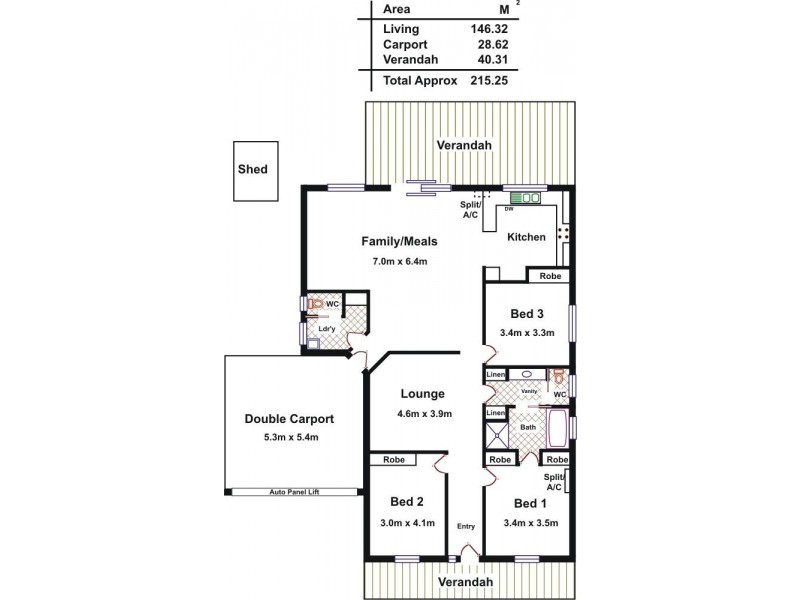 39a Barnet Road, Evanston SA 5116 Floorplan