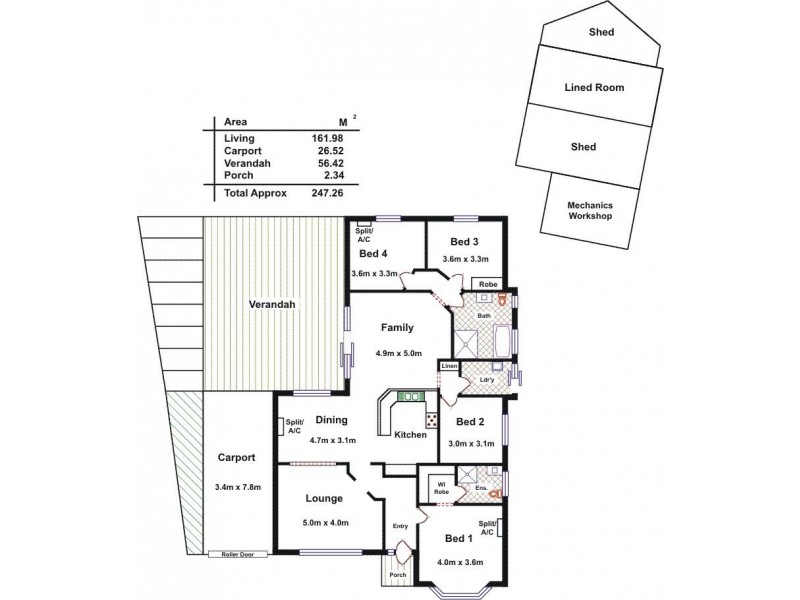 14 Heathcott Court, Blakeview SA 5114 Floorplan