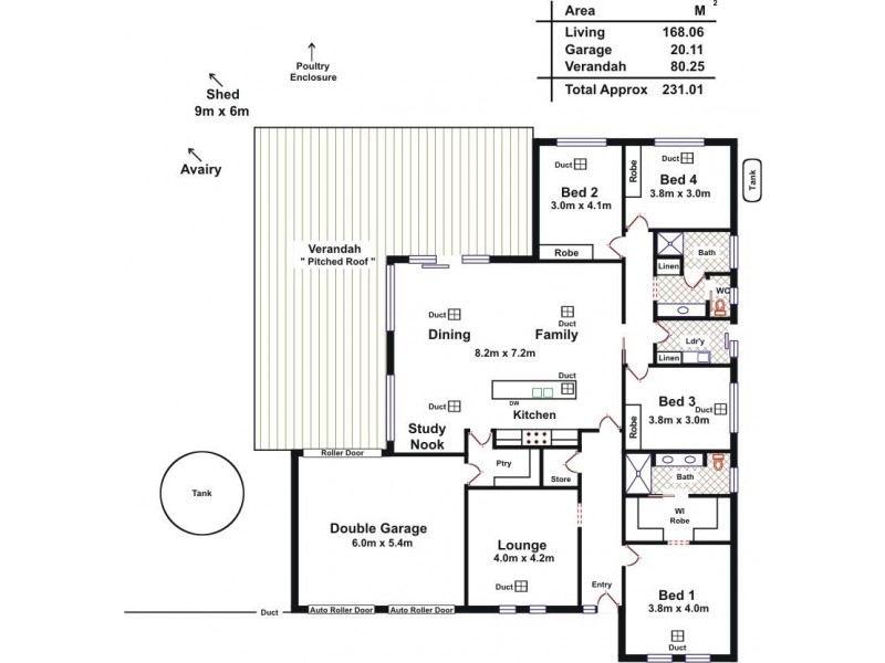 11 Wasleys Road, Wasleys SA 5400 Floorplan