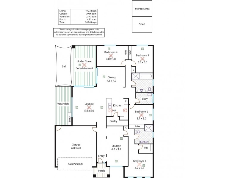 29 Grenwood Avenue, Evanston Gardens SA 5116 Floorplan