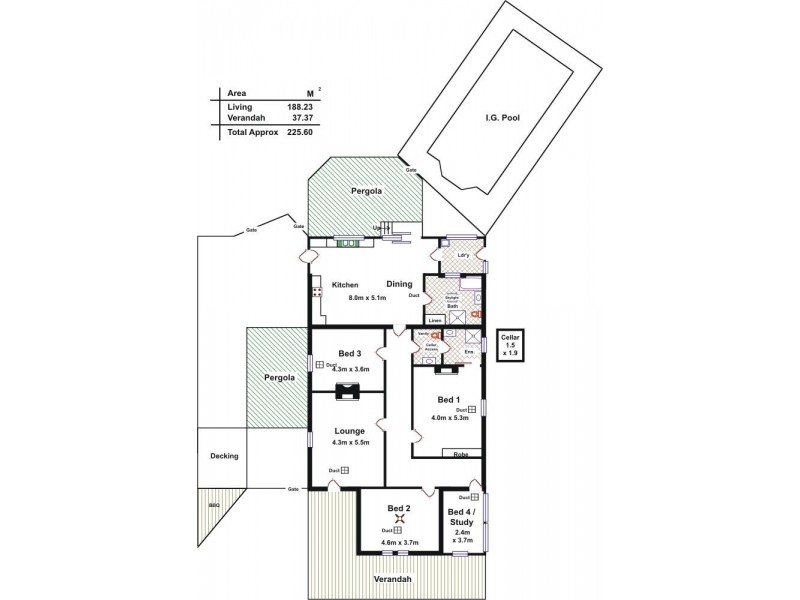 46 Redbanks Road, Willaston SA 5118 Floorplan