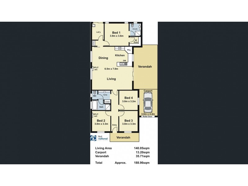 9 Hawick Avenue, Blakeview SA 5114 Floorplan