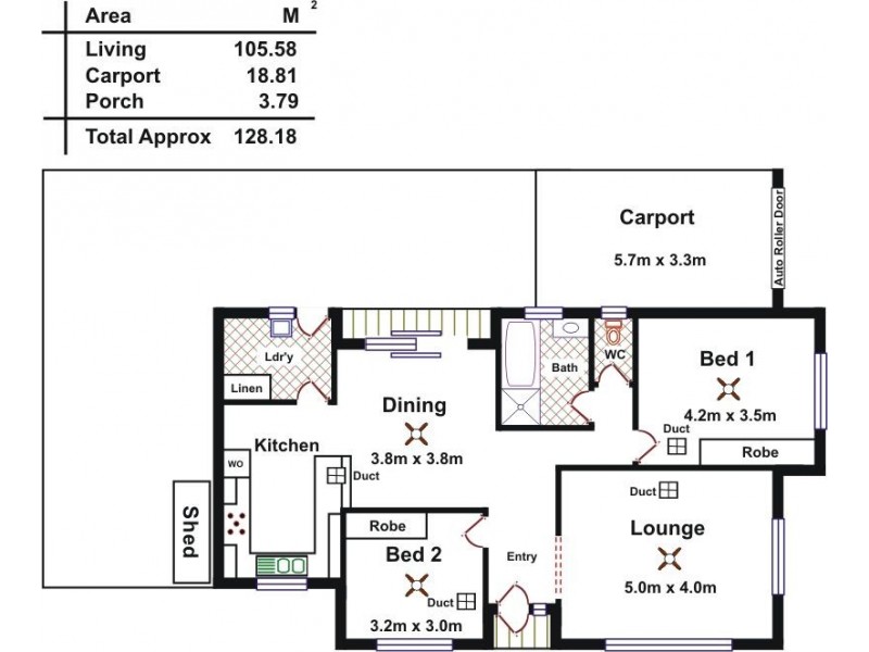 Unit 1/14 Ward Street, Semaphore SA 5019 Floorplan