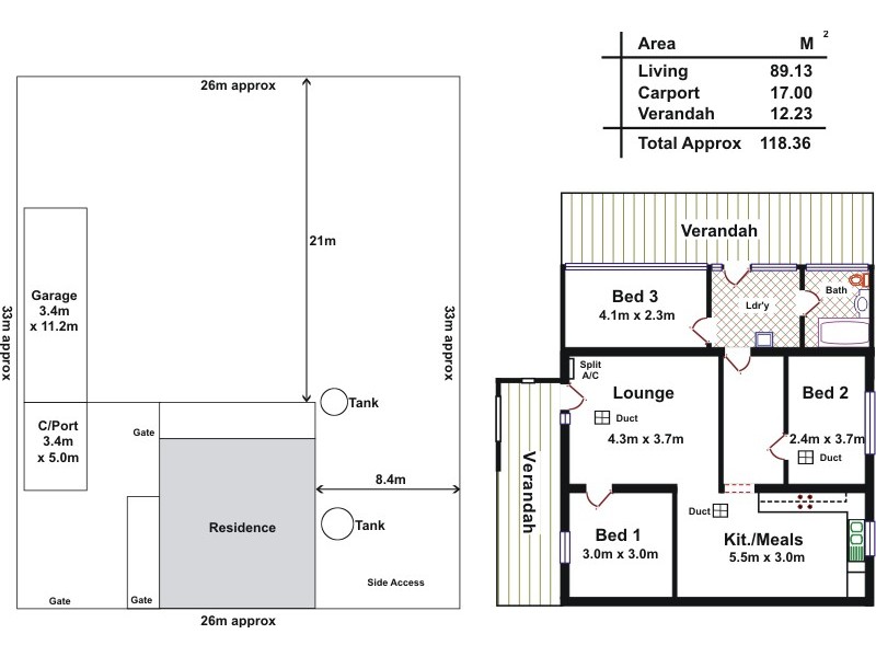 22 Davies Street, Willaston SA 5118 Floorplan