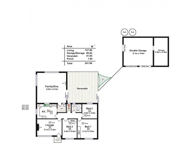 52 Hillier Road, Evanston SA 5116 Floorplan