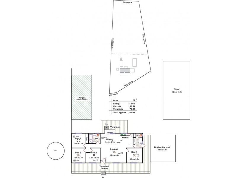 16 Harniman Road, Lewiston SA 5501 Floorplan