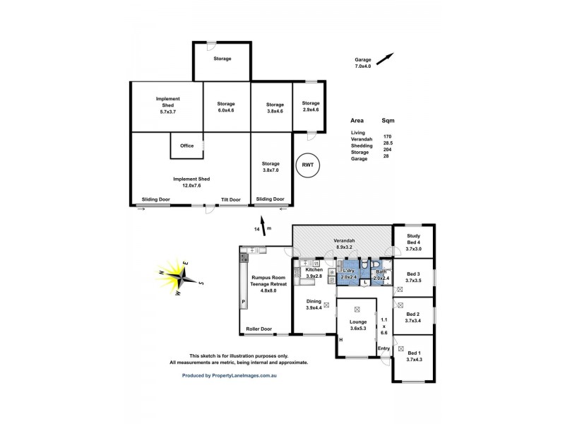 38 Bethesda Road, Lewiston SA 5501 Floorplan