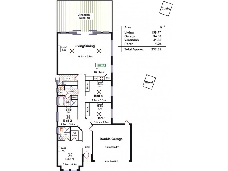 22 Riesling Crescent, Andrews Farm SA 5114 Floorplan