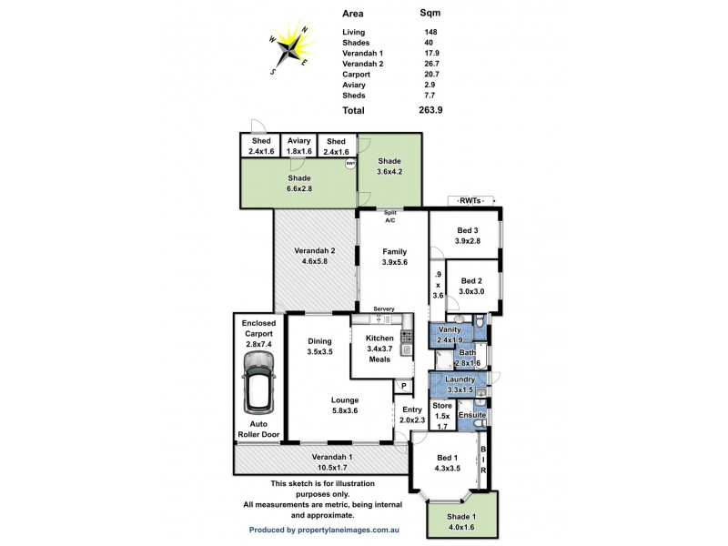 63 Haines Road, Willaston SA 5118 Floorplan