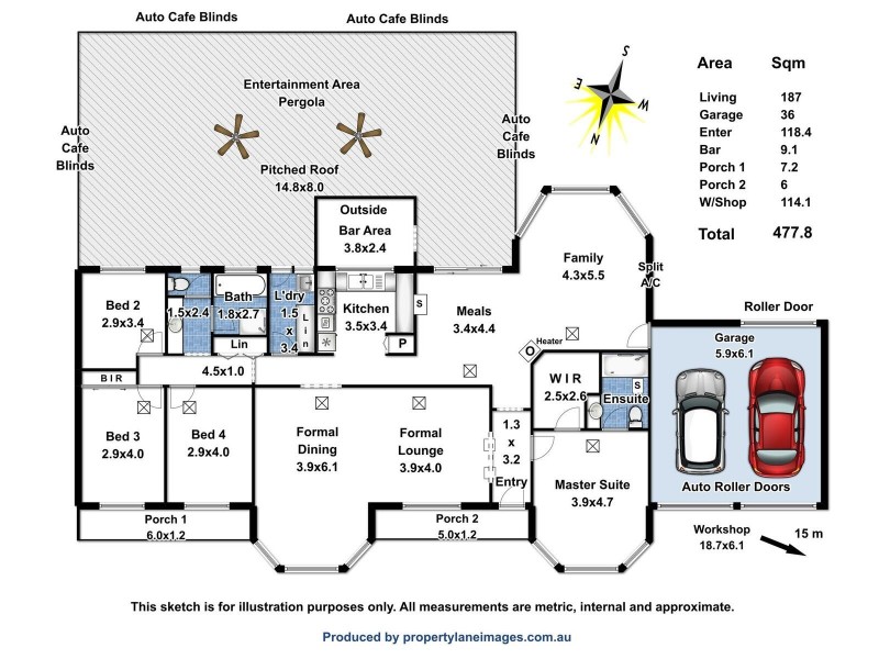 30 Hughes Court Yattalunga Via, One Tree Hill SA 5114 Floorplan