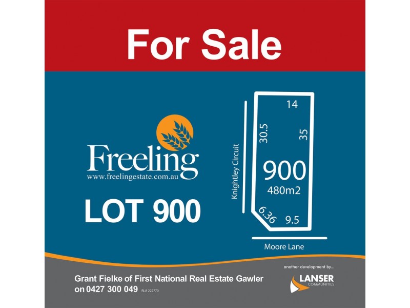 Lot 900 Moore Lane, Freeling SA 5372
