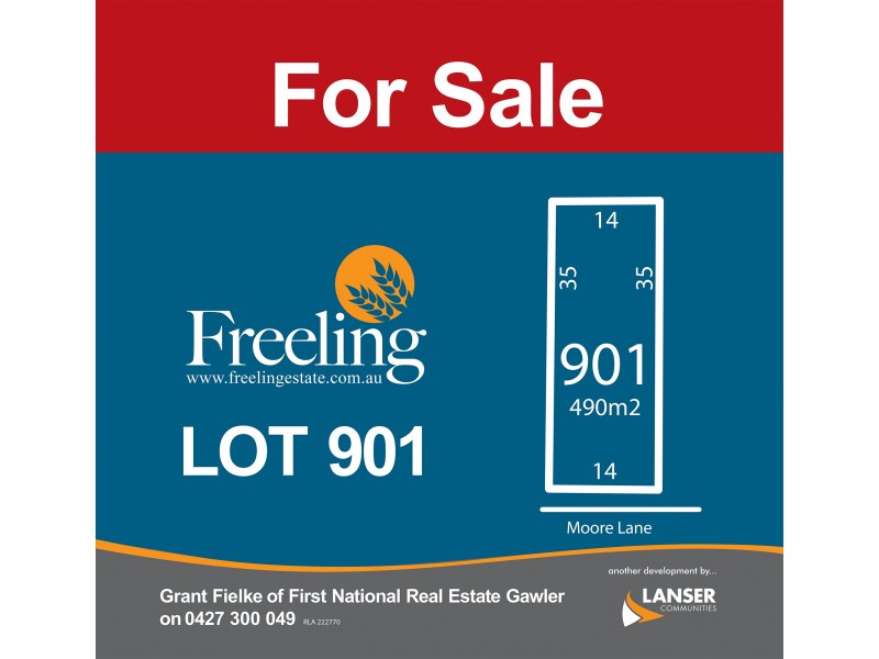 Lot 901 Moore Lane, Freeling SA 5372