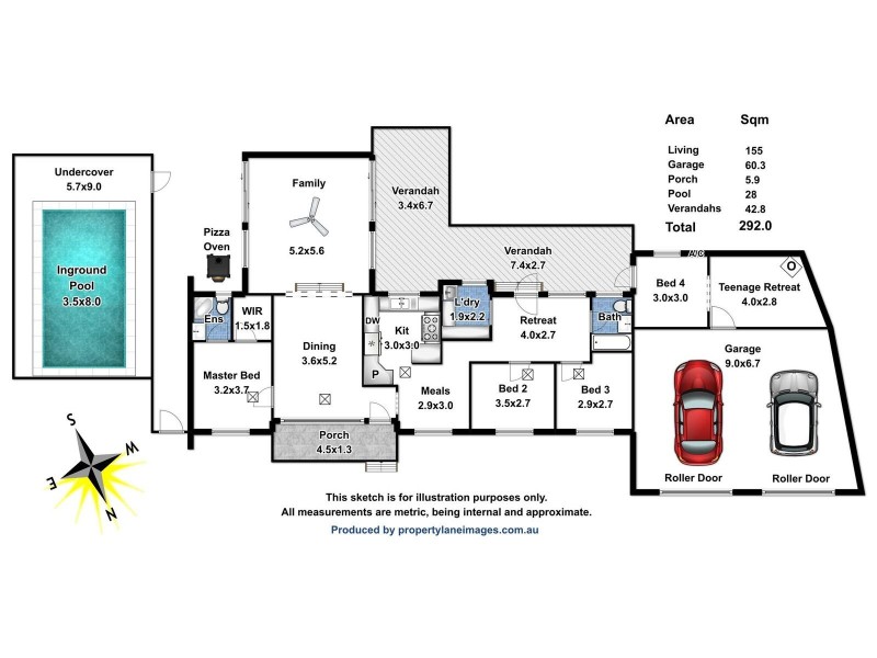 38 Dauntless Crescent, Elizabeth Downs SA 5113 Floorplan