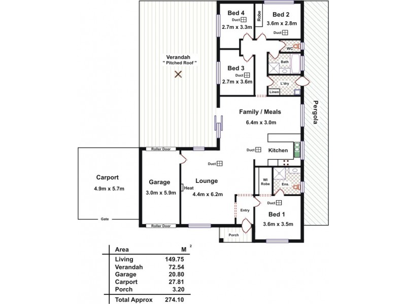 11 Lancelot Street, Blakeview SA 5114 Floorplan