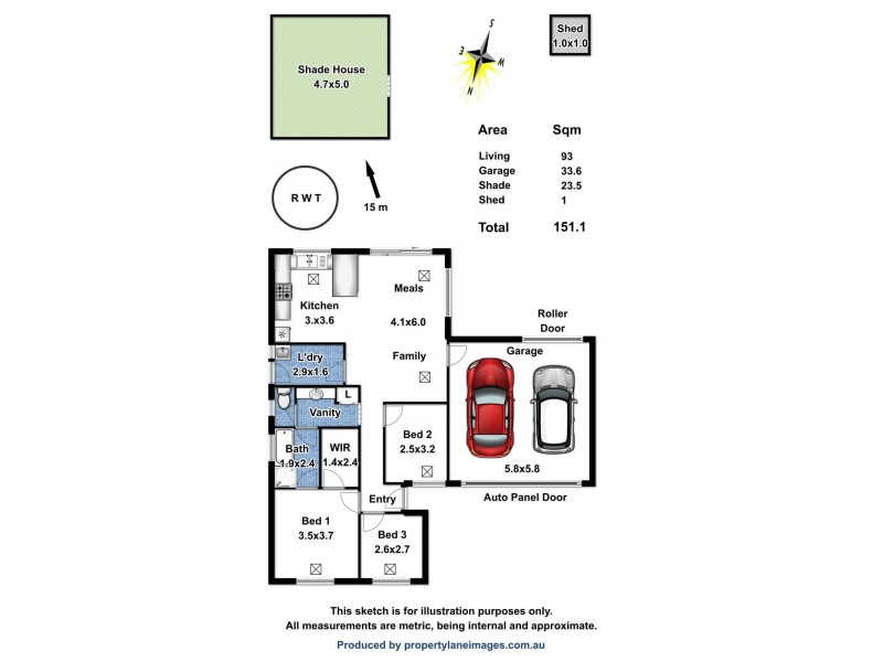 11 Klauber Street, Lyndoch SA 5351 Floorplan