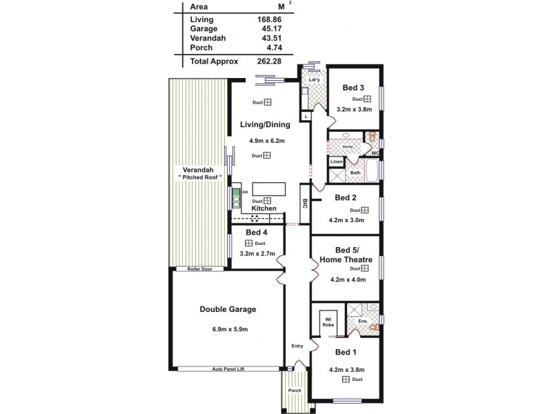 3 Burford Street, Gawler East SA 5118 Floorplan