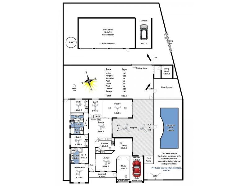 10 Fradd Court, Angle Vale SA 5117 Floorplan