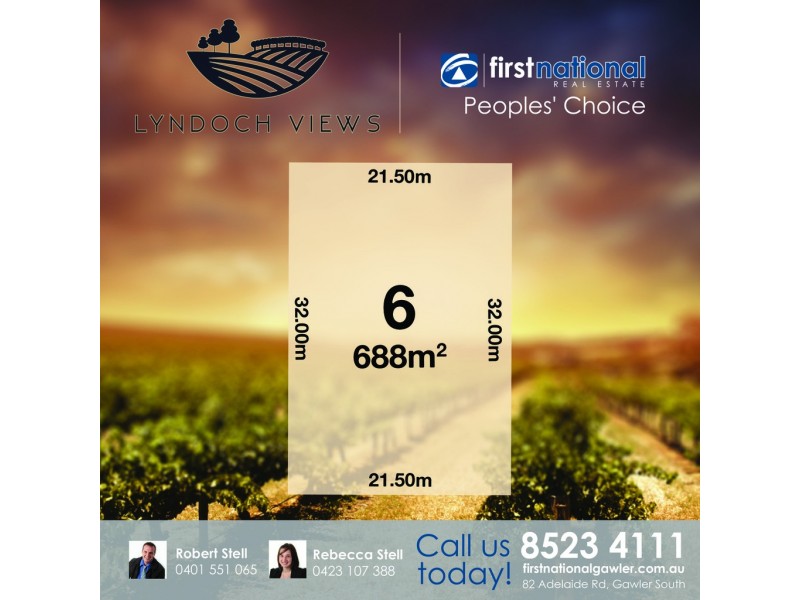Lot 6 Richter Road, Lyndoch SA 5351