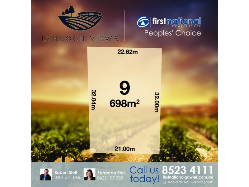 Lot 9 Richter Road, Lyndoch SA 5351