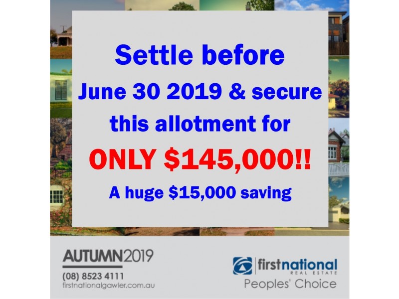 Lot 28 Richter Road, Lyndoch SA 5351