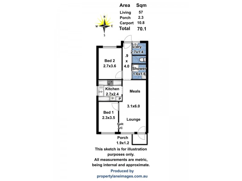 Unit 1/163 Murray Street, Gawler SA 5118 Floorplan