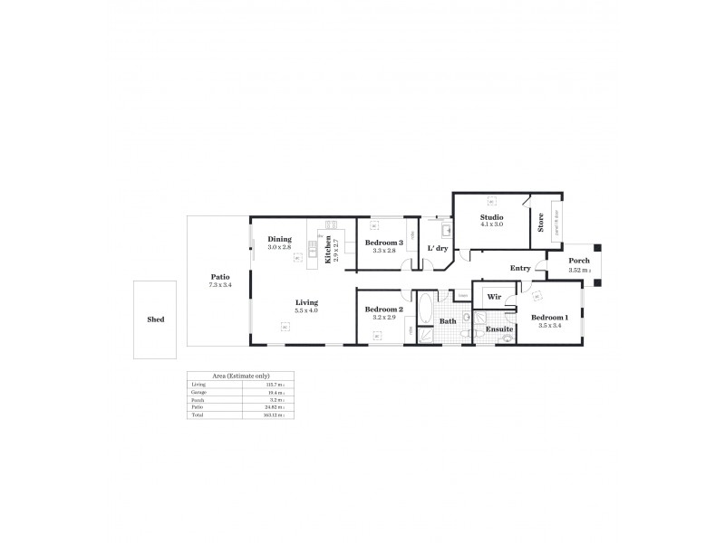 40 Alexandrina Crescent, Andrews Farm SA 5114 Floorplan