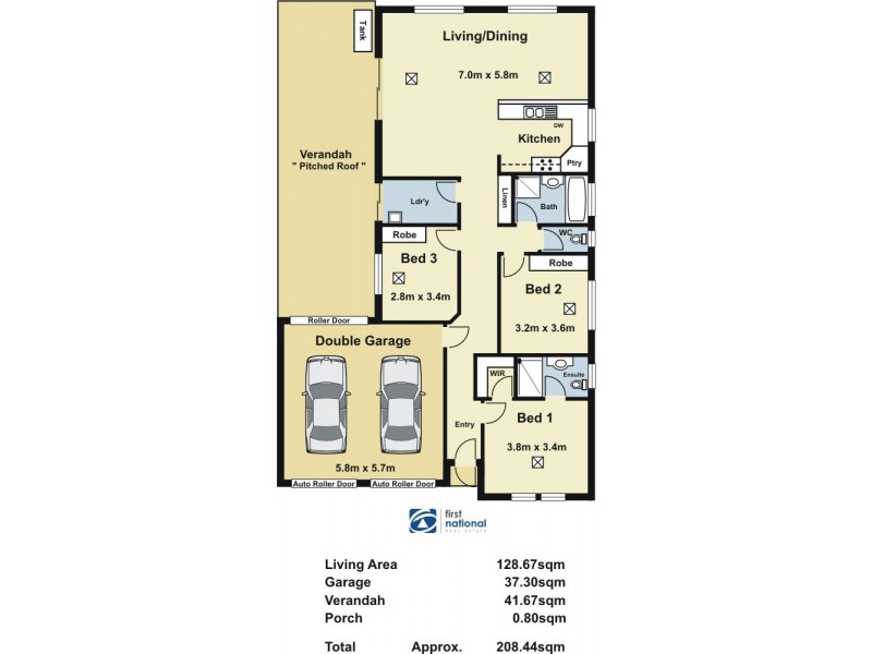 5 Harry Court, Munno Para West SA 5115 Floorplan