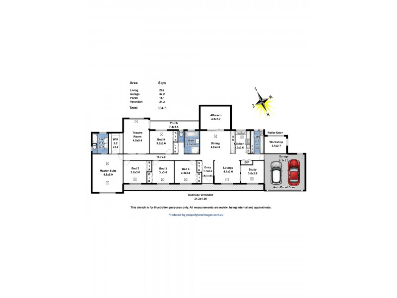 19 Schaefer Street, Freeling SA 5372 Floorplan