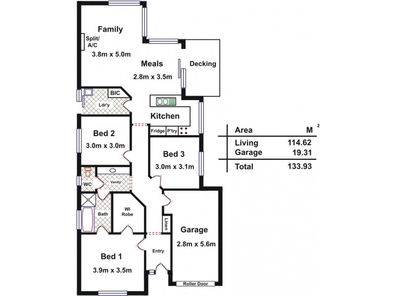 4 Kurt Street, Evanston SA 5116 Floorplan