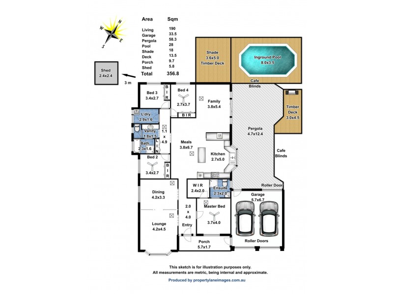 3 Sinatra Way, Paralowie SA 5108 Floorplan