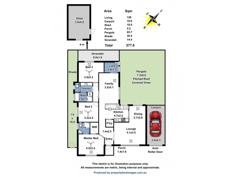 6 Osprey Parade, Hewett SA 5118 Floorplan