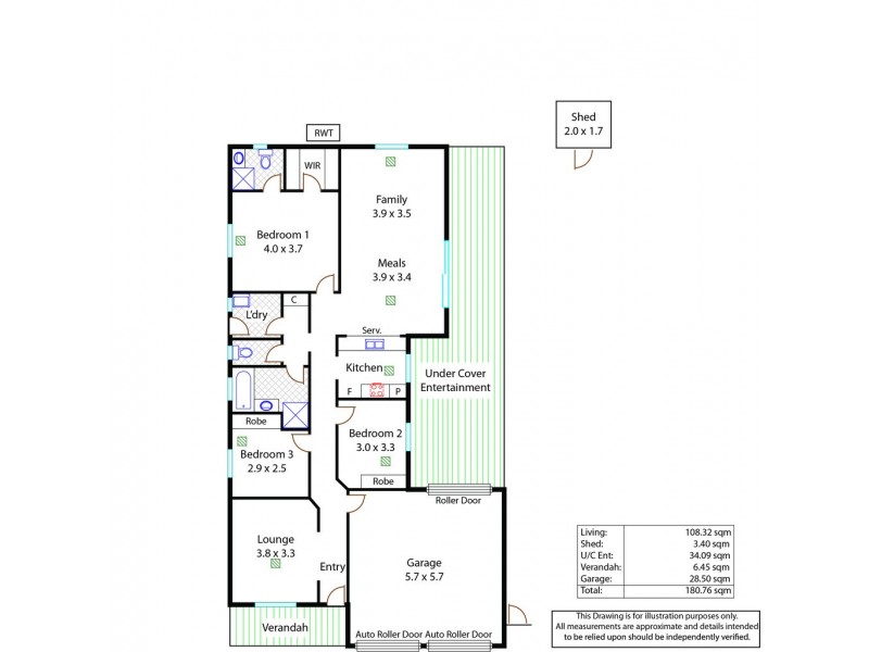 32 Hamra Drive, Smithfield SA 5114 Floorplan