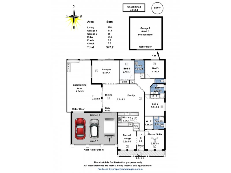 68 Kingfisher Drive, Hewett SA 5118 Floorplan
