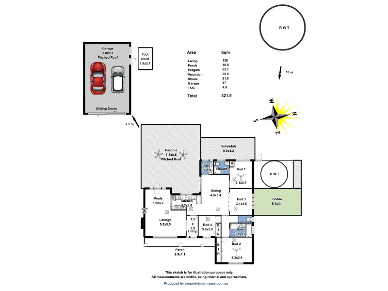 14 Mattiske Street, Freeling SA 5372 Floorplan
