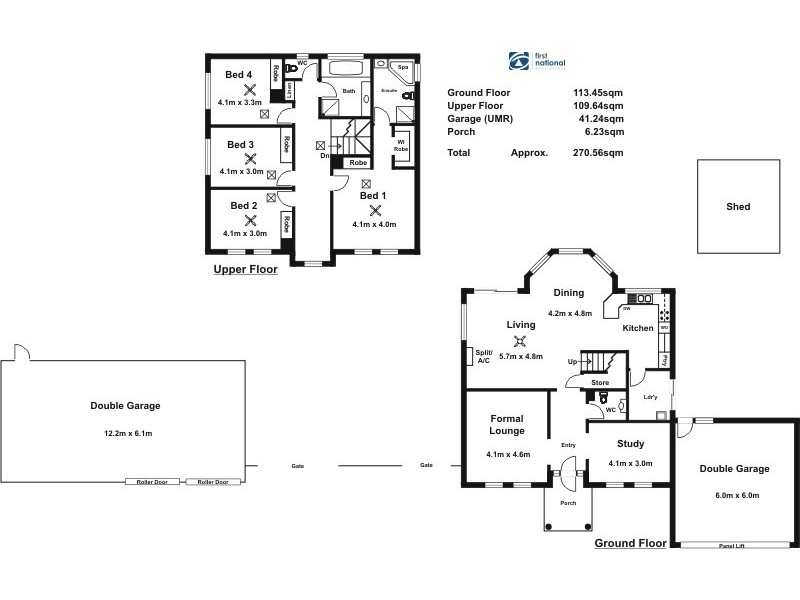 7 Fradd Court, Angle Vale SA 5117 Floorplan