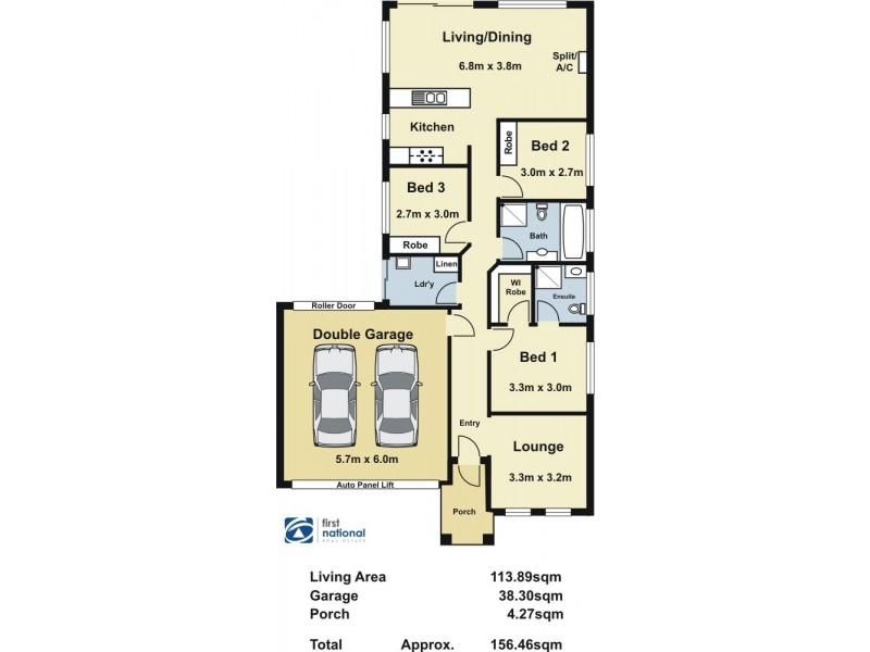 65 Riesling Crescent, Andrews Farm SA 5114 Floorplan
