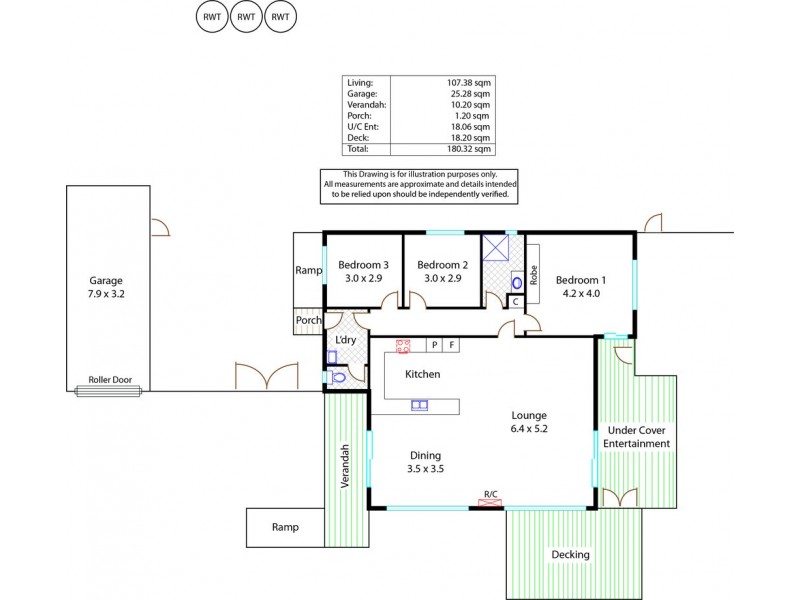 29 Kestrel  Crescent, Thompson Beach SA 5501 Floorplan