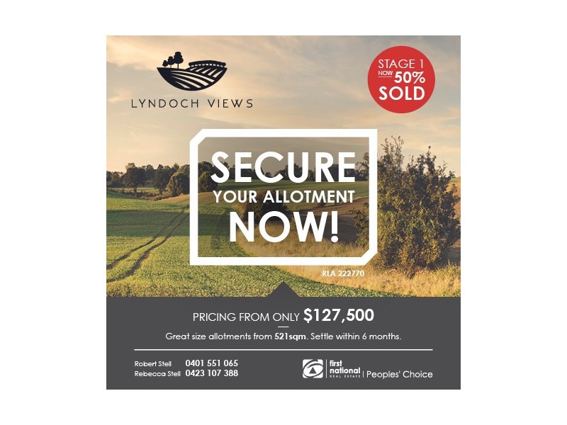 Lot 13 Richter Road, Lyndoch SA 5351