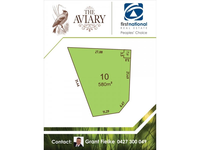 Lot 10, 38 Goldfinch Way, Hewett SA 5118