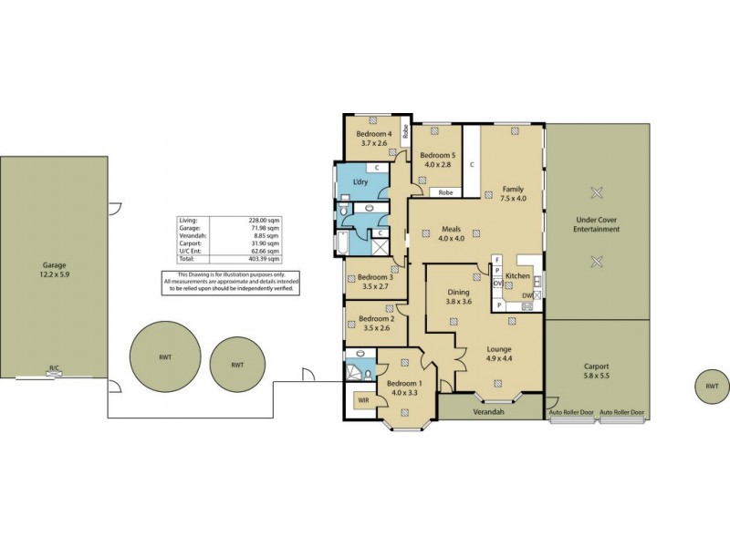 4 Stithians Drive, Gawler East SA 5118 Floorplan