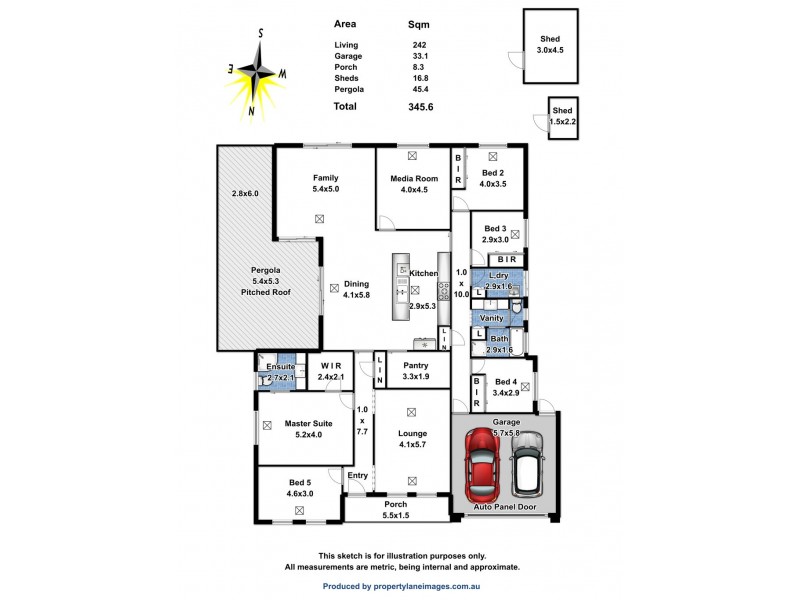 18 Knightley Circuit, Freeling SA 5372 Floorplan