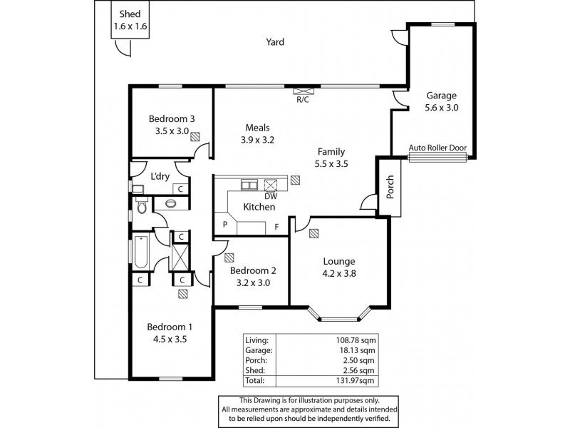 1D Young Terrace, Evanston Gardens SA 5116 Floorplan