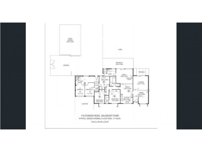 114 Fenden Road, Salisbury Park SA 5109 Floorplan