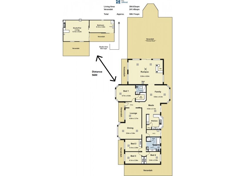 151 Blackwood Road via Cromer, Birdwood SA 5234 Floorplan
