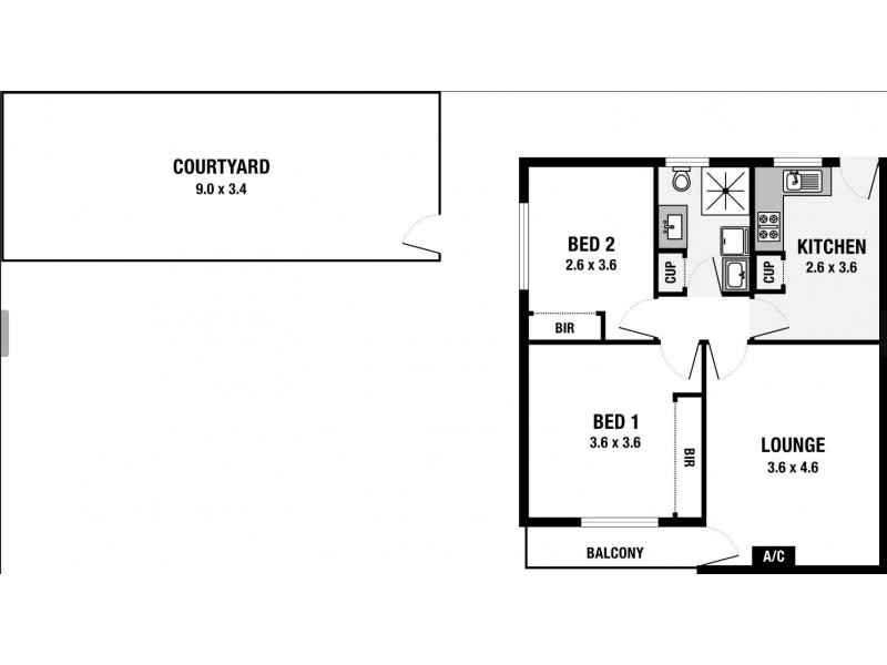 4/13 Harvey St, Marleston SA 5033 Floorplan