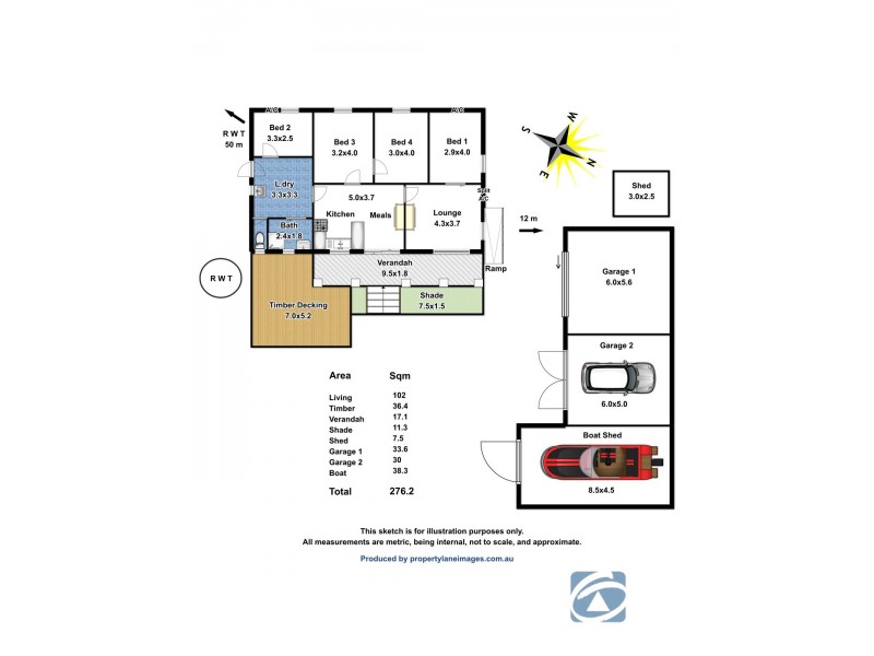 38 Acland Street, Blanchetown SA 5357 Floorplan